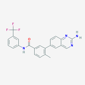 3-(2-Aminoquinazolin-6-Yl)-4-Methyl-N-[3-(Trifluoromethyl)phenyl]benzamide