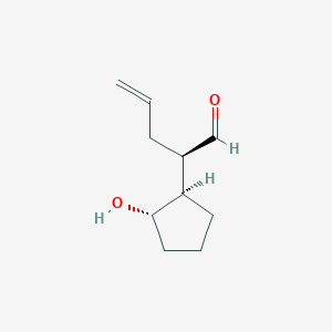 2-(2-Hydroxy-cyclopentyl)-pent-4-enal