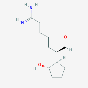 6-(2-Hydroxy-cyclopentyl)-7-oxo-heptanamidine