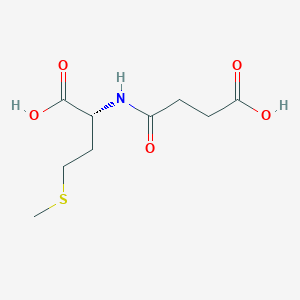 molecular formula C9H15NO5S B10758966 N-Succinyl methionine CAS No. 654677-17-5