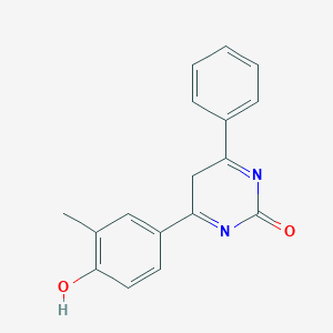 4-(4-Hydroxy-3-Methylphenyl)-6-Phenylpyrimidin-2(5h)-One