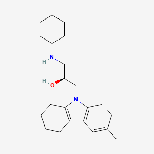 1-(Cyclohexylamino)-3-(6-Methyl-3,4-Dihydro-1h-Carbazol-9(2h)-Yl)propan-2-Ol