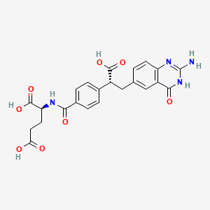 (10R)-10-Formyl-5,8,10-trideazafolic acid