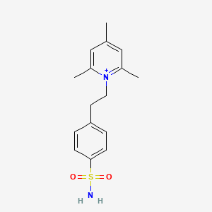 1-N-(4-Sulfamoylphenyl-ethyl)-2,4,6-trimethylpyridinium