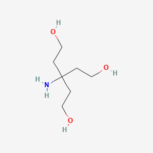 molecular formula C7H17NO3 B10759461 Tris(hydroxyethyl)aminomethane CAS No. 75376-20-4