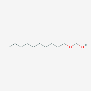 molecular formula C11H24O2 B10759521 Decyloxy-methanol 