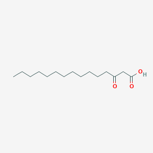 molecular formula C15H28O3 B10759535 3-Oxo-pentadecanoic acid 