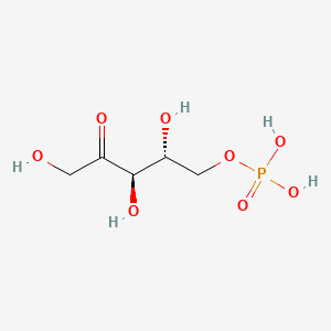 molecular formula C5H11O8P B10759544 D-Ribulose 5-phosphate CAS No. 551-85-9