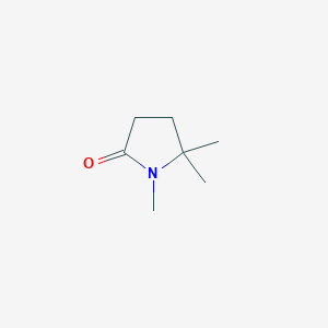 molecular formula C7H13NO B10759603 1,5,5-Trimethylpyrrolidin-2-one CAS No. 119715-71-8