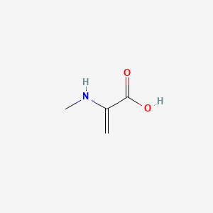 molecular formula C4H7NO2 B10759624 N-Methyldehydroalanine CAS No. 84888-65-3