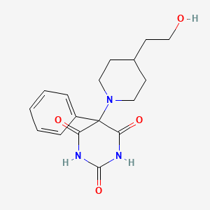 2-Hydroxy-5-[4-(2-hydroxy-ethyl)-piperidin-1-YL]-5-phenyl-1H-pyrimidine-4,6-dione