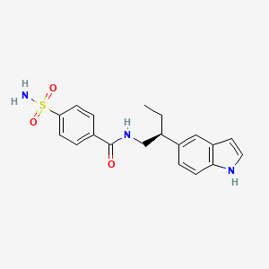 N-[2-(1H-Indol-5-YL)-butyl]-4-sulfamoyl-benzamide