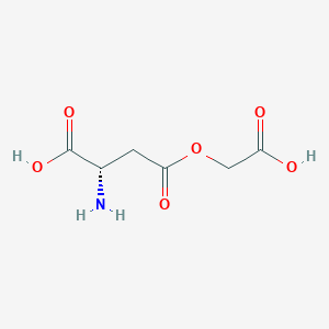 (2S)-2-amino-4-(carboxymethoxy)-4-oxobutanoic acid