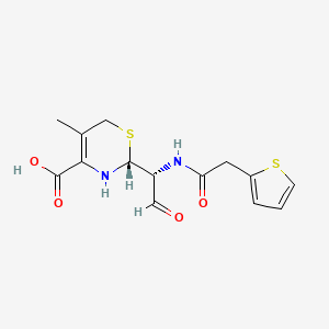 molecular formula C14H16N2O4S2 B10759910 Degraded cephaloridine 