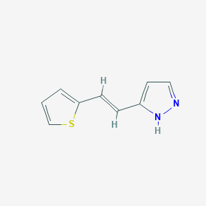 molecular formula C9H8N2S B10759912 Refanalin CAS No. 1070881-42-3