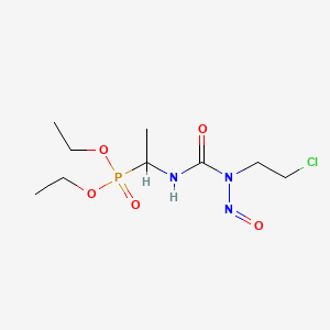 molecular formula C9H19ClN3O5P B10759934 Fotemustine CAS No. 191219-77-9