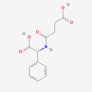 molecular formula C12H13NO5 B10759970 N-Succinyl phenylglycine 