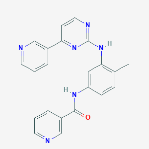 n-[4-Methyl-3-[[4-(3-pyridinyl)-2-pyrimidinyl]amino]phenyl]-3-pyridinecarboxamide