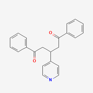 1,5-Diphenyl-3-(4-pyridyl)-1,5-pentanedione