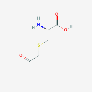 molecular formula C6H11NO3S B10759996 S-Acetonylcysteine 