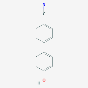 molecular formula C13H9NO B010760 4-氰基-4'-羟基联苯 CAS No. 19812-93-2