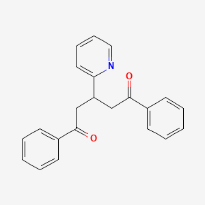 1,5-Diphenyl-3-(pyridin-2-yl)pentane-1,5-dione