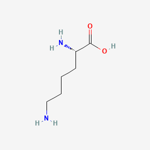 molecular formula C6H14N2O2 B10760008 Lysine CAS No. 25104-18-1