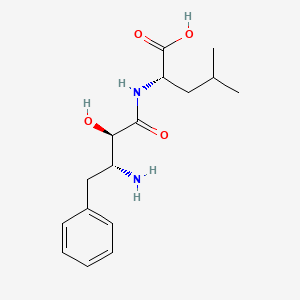 N-[(2r,3r)-3-Amino-2-Hydroxy-4-Phenylbutanoyl]-L-Leucine