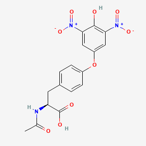 3',5'-Dinitro-N-acetyl-L-thyronine