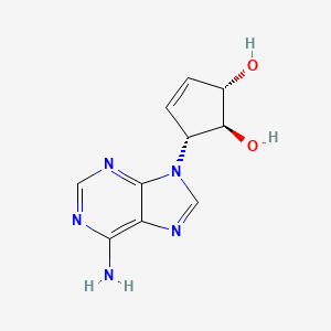 (1'R,2'S)-9-(2-Hydroxy-3'-keto-cyclopenten-1-YL)adenine