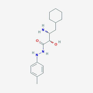 N'-(2S,3R)-3-Amino-4-cyclohexyl-2-hydroxy-butano-N-(4-methylphenyl)hydrazide