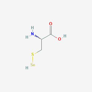 molecular formula C3H7NO2SSe B10760188 S-Selanyl Cysteine 