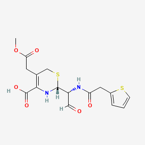 molecular formula C16H18N2O6S2 B10760289 Cephalothin group 