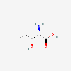 (2S,3R)-2-amino-3-hydroxy-4-methylpentanoic acid