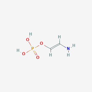 molecular formula C2H6NO4P B10760554 2-Amino-vinyl-phosphate 