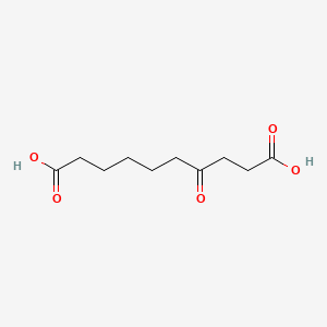 molecular formula C10H16O5 B10760628 4-Oxosebacic acid CAS No. 114212-45-2