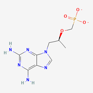 2,6-Diamino-(S)-9-[2-(phosphonomethoxy)propyl]purine