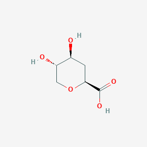 4,5-Dihydroxy-tetrahydro-pyran-2-carboxylic acid