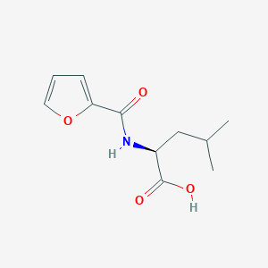 molecular formula C11H15NO4 B10760654 Furoyl-leucine 