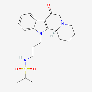 N-{3-[(12bs)-7-Oxo-1,3,4,6,7,12b-Hexahydroindolo[2,3-A]quinolizin-12(2h)-Yl]propyl}propane-2-Sulfonamide