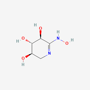 molecular formula C5H10N2O4 B10760743 Xylose-derived lactam oxime 