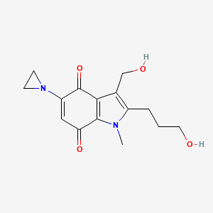 3-Hydroxymethyl-5-aziridinyl-1methyl-2-[1h-indole-4,7-dione]-propanol