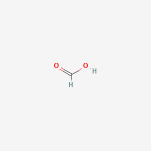 molecular formula CH2O2<br>HCOOH B10760774 Formic Acid CAS No. 2564-86-5