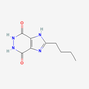 2-Butyl-5,6-dihydro-1H-imidazo[4,5-D]pyridazine-4,7-dione