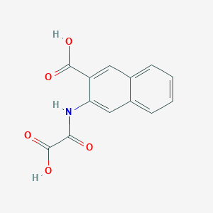 3-(Oxalyl-amino)-naphthalene-2-carboxylic acid