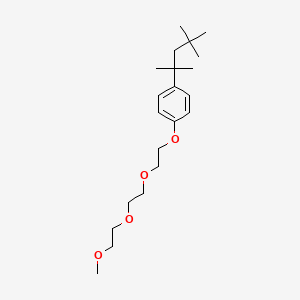 1-{2-[2-(2-Methoxyethoxy)ethoxy]ethoxy}-4-(1,1,3,3-tetramethylbutyl)benzene