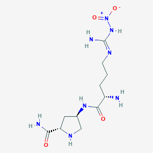 L-N(omega)-Nitroarginine-(4R)-amino-L-proline amide