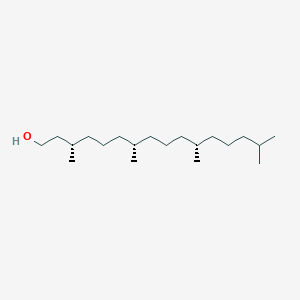 molecular formula C20H42O B10761131 3,7,11,15-Tetramethyl-hexadecan-1-OL 