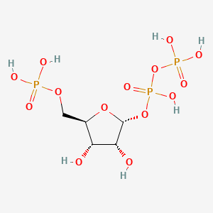 molecular formula C5H13O14P3 B10761132 Phosphoribosyl pyrophosphate CAS No. 7540-64-9