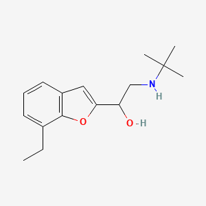 molecular formula C16H23NO2 B10761134 Bufuralol CAS No. 57704-15-1